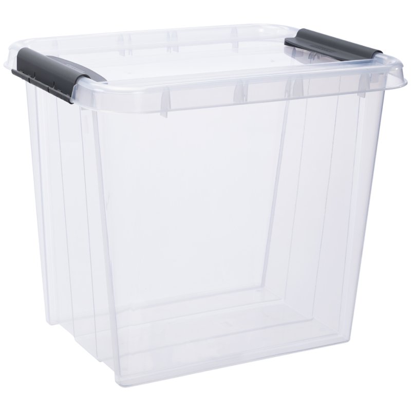 Plast Team boîte de rangement PROBOX, transparent, 53 litres, 390×510×435 mm